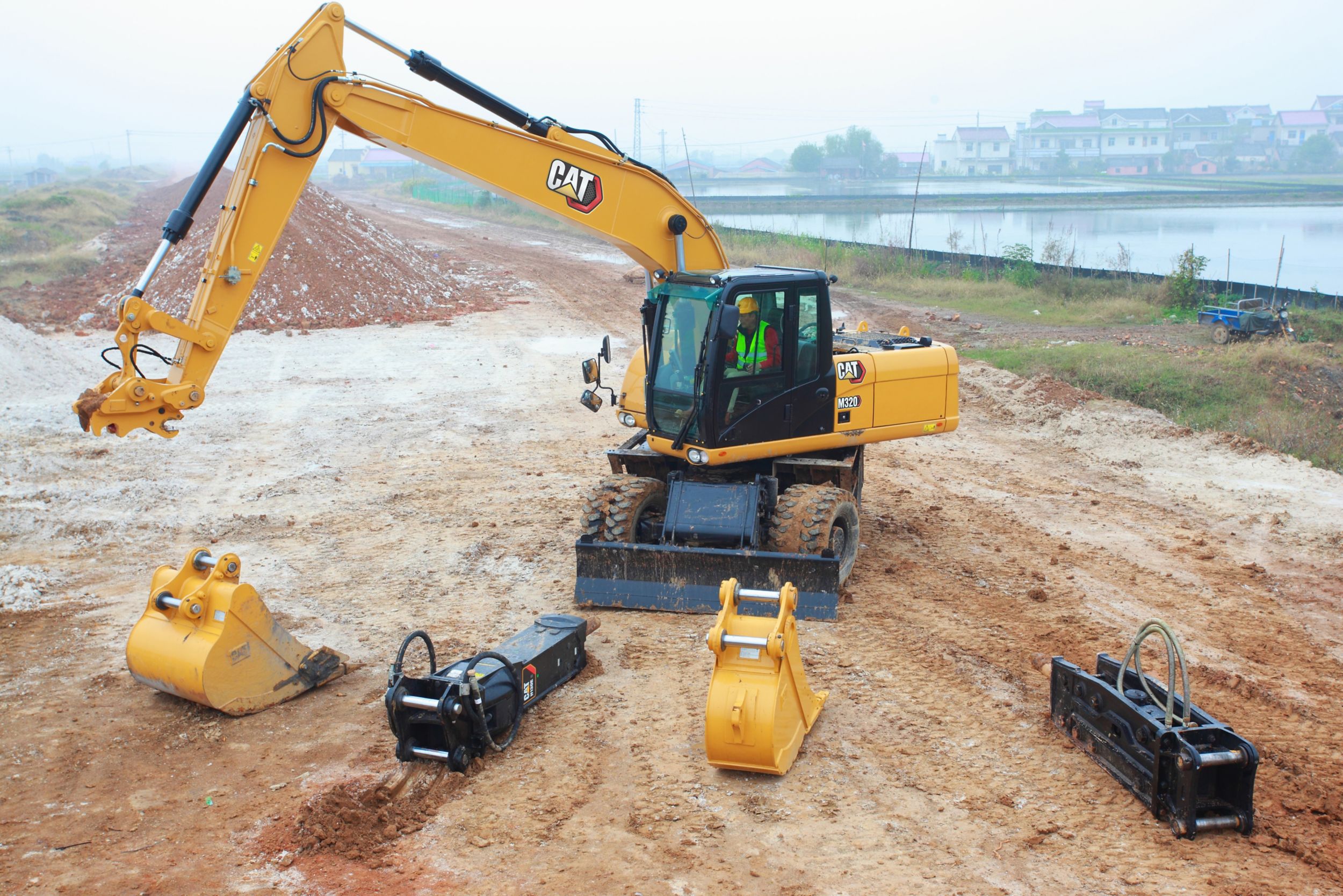 Excavadora de Ruedas M320