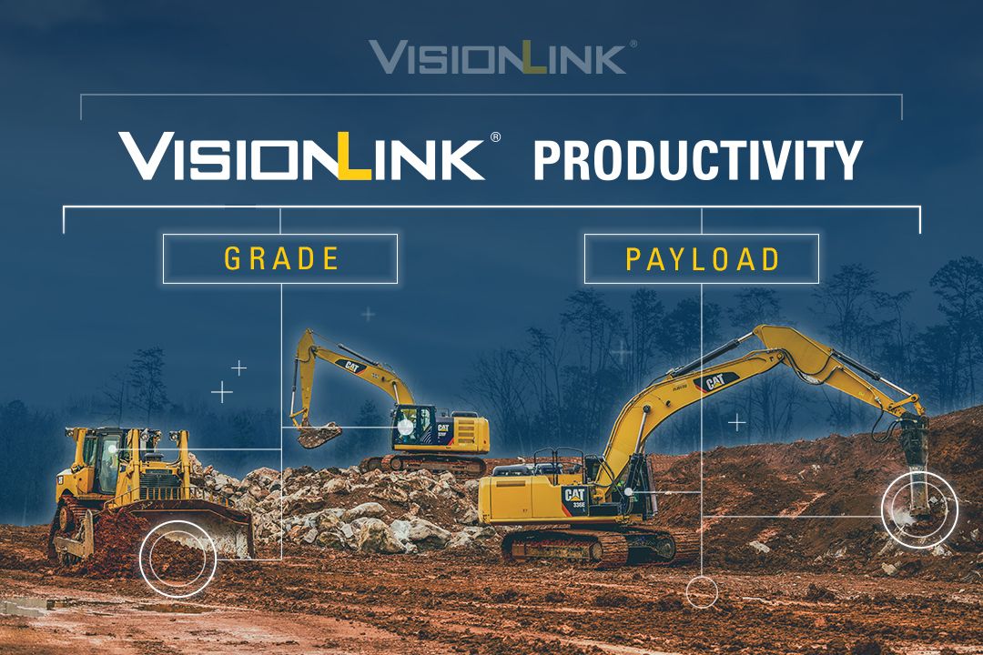 VisionLink Productivity aprovecha los datos de otros sistemas telemáticos clave de Cat