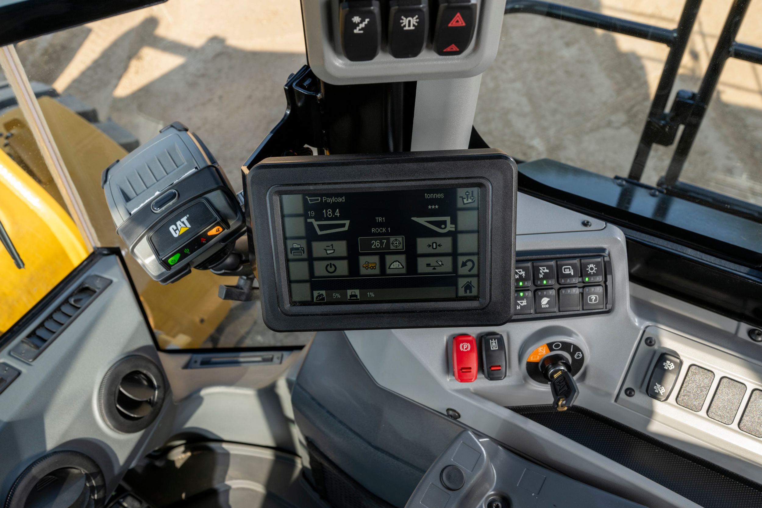 988 Large Wheel Loader - Payload Display