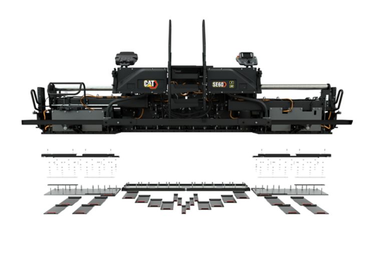 Screeds - Cat® SDX Screed Plate System