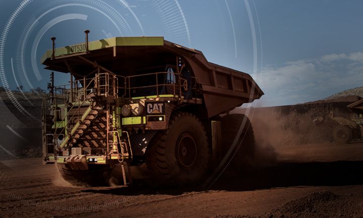 Autonomous Cat Mining Truck