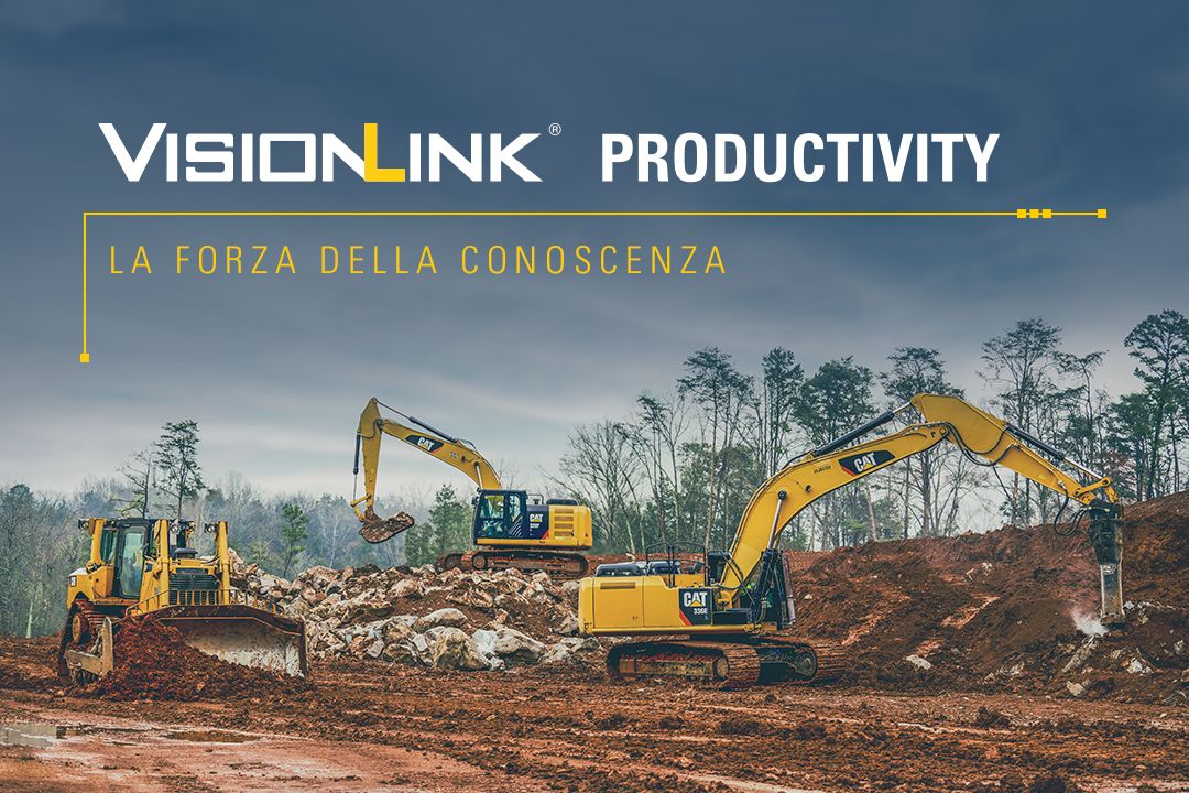 VisionLink Productivity unisce tutte le piattaforme di telematica