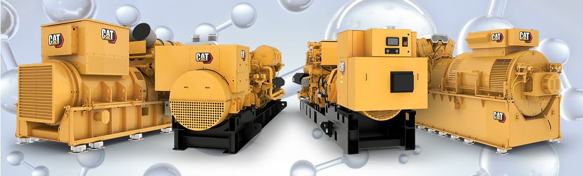 hydrogen capable gas generator sets