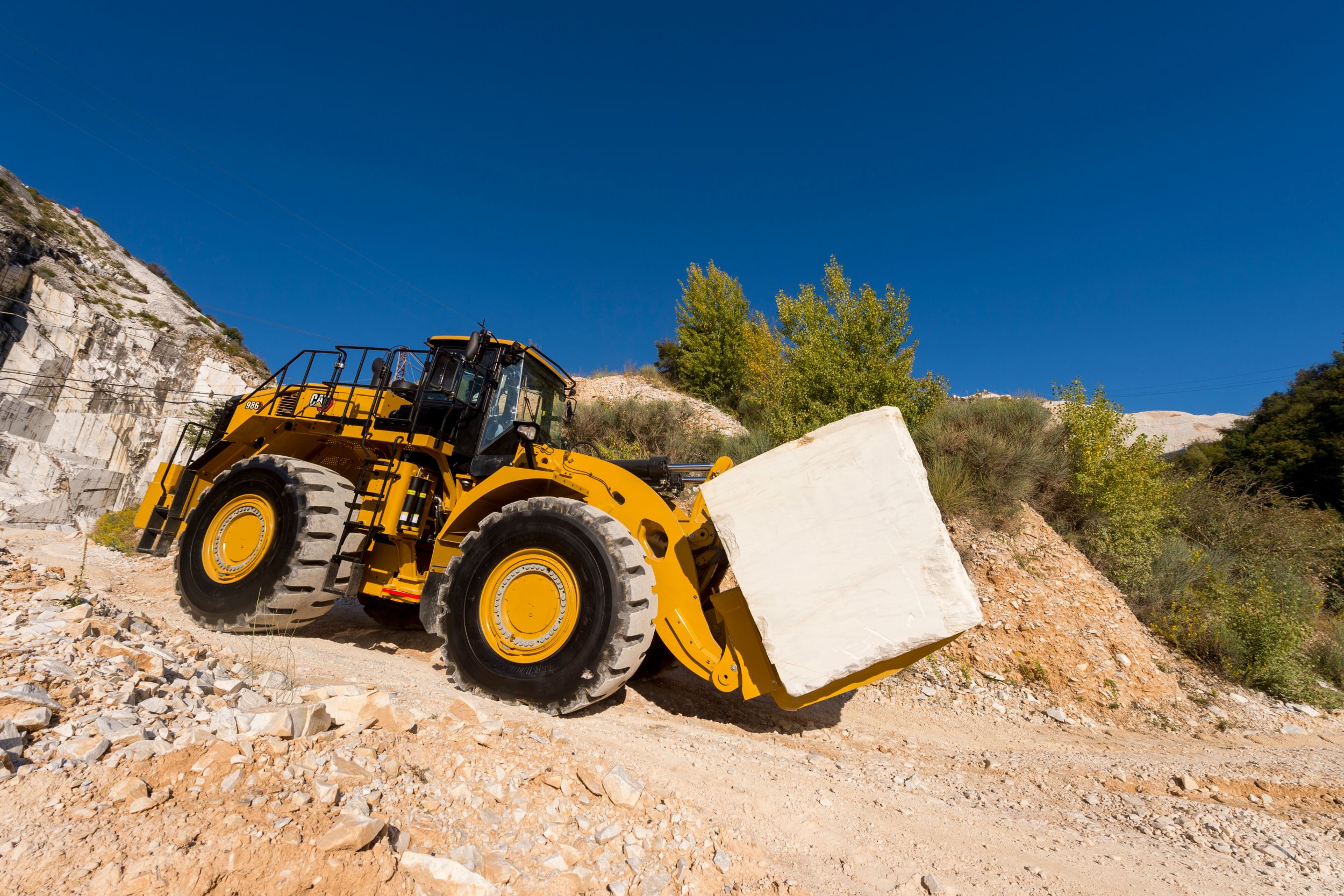 986 Block Handler Large Wheel Loader