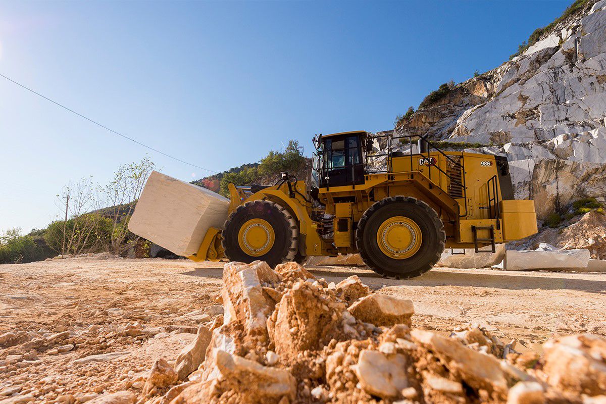 986 Block Handler Large Wheel Loader