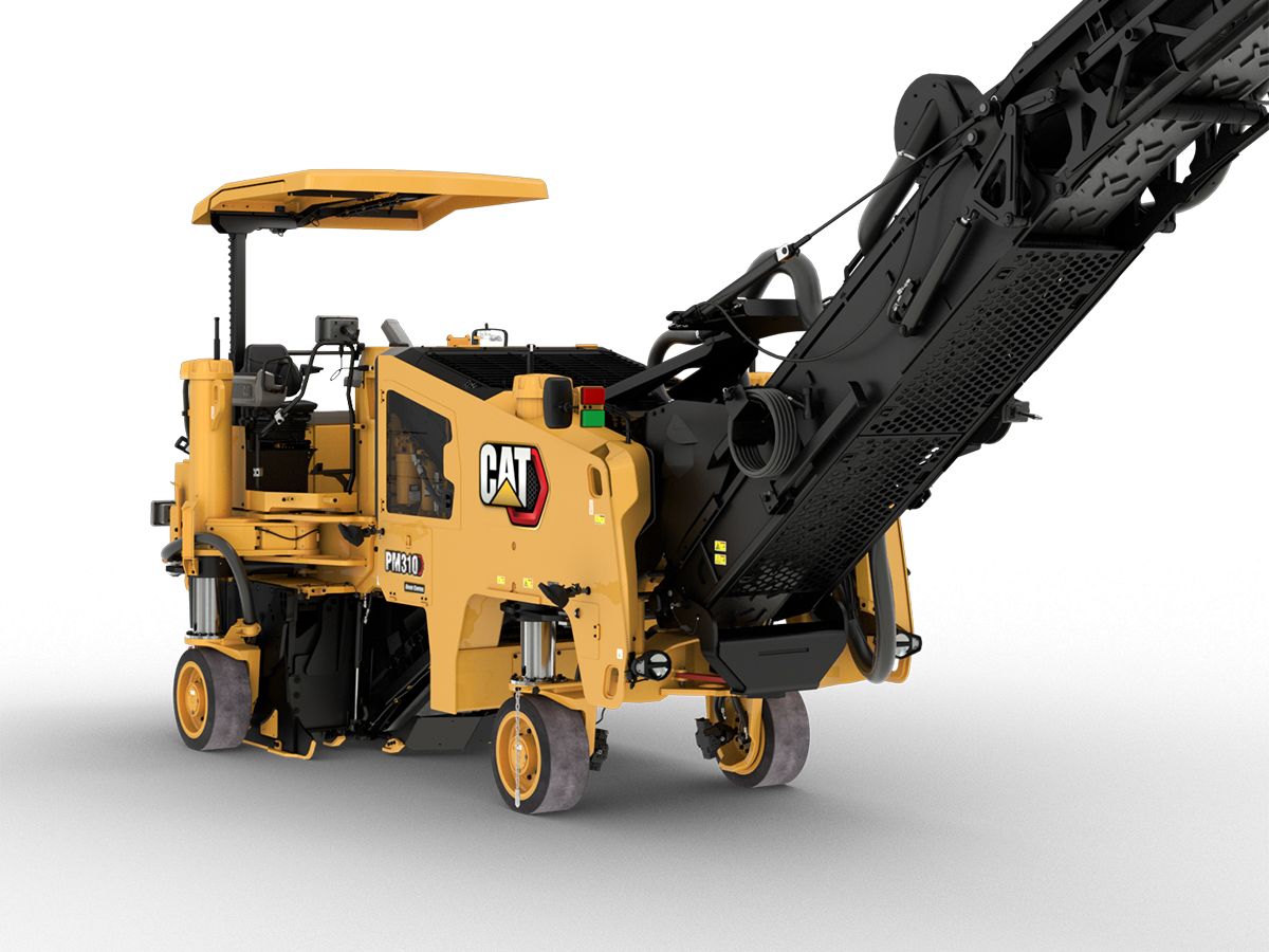 Cat PM310 wheel undercarriage system