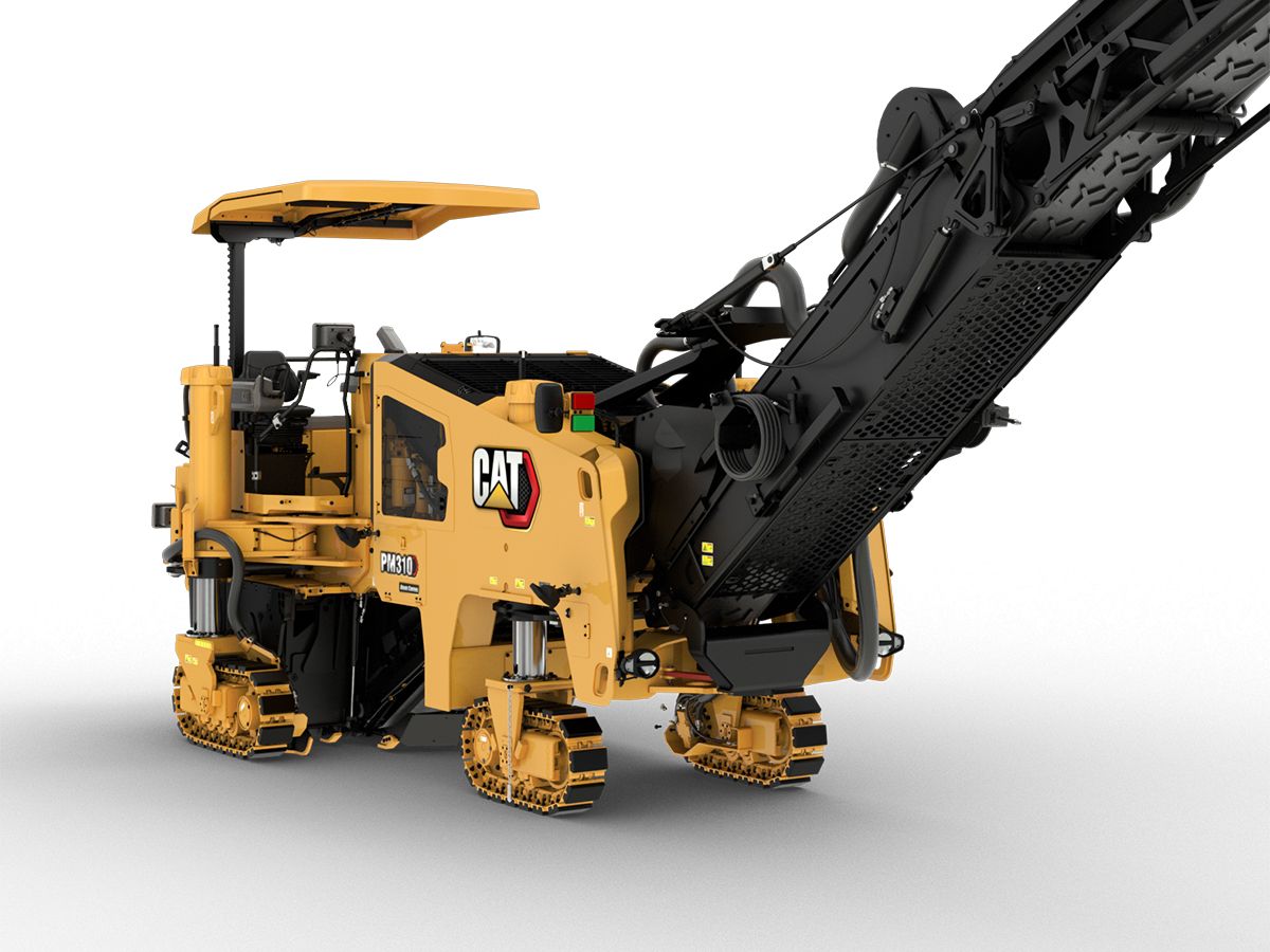 Cat PM310 track undercarriage system