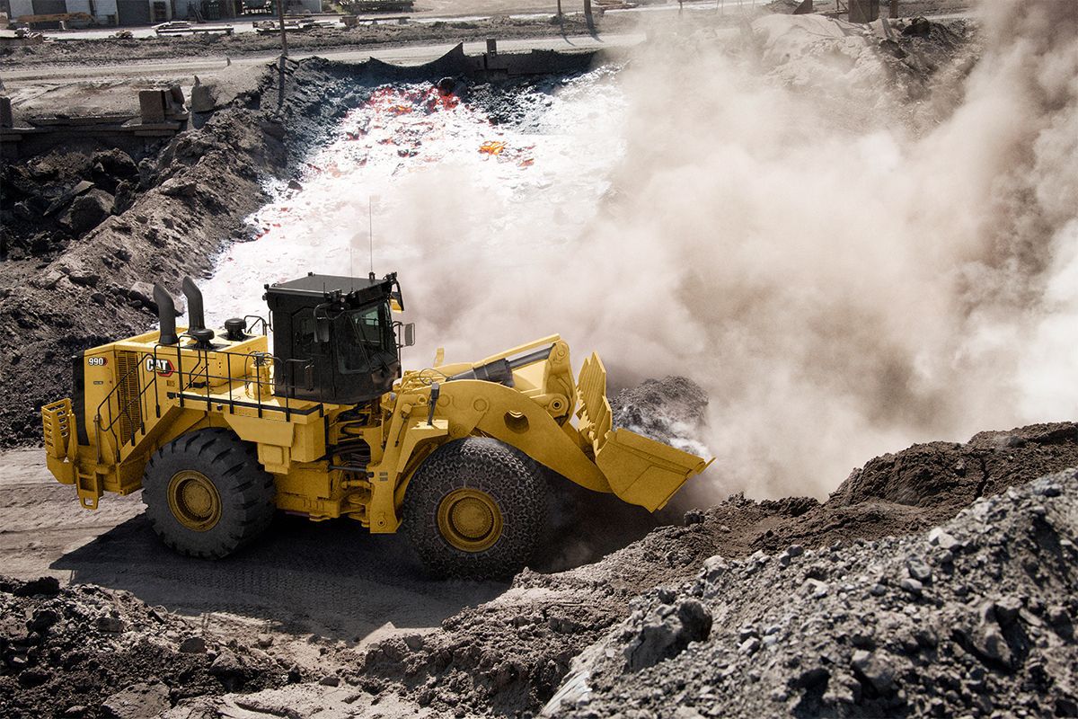 990 Steel Mill Large Wheel Loader