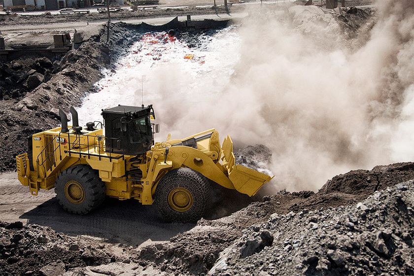 990 Large Wheel Loader Steel Mill