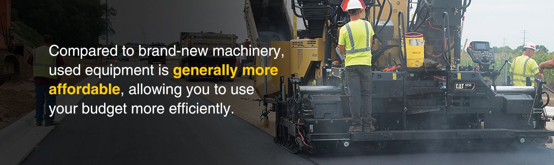 Why Buy Used Road Construction Equipment?