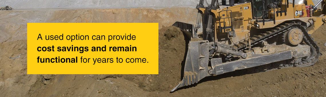 Should You Buy a New or Used Dozer Blade?