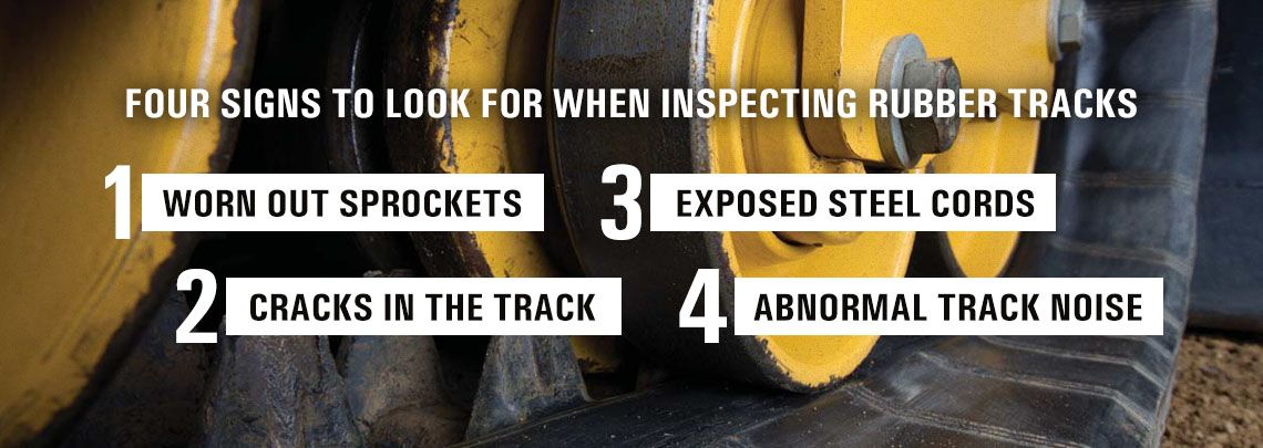 4 Signs That Indicate It's Time to Replace Your Rubber Tracks