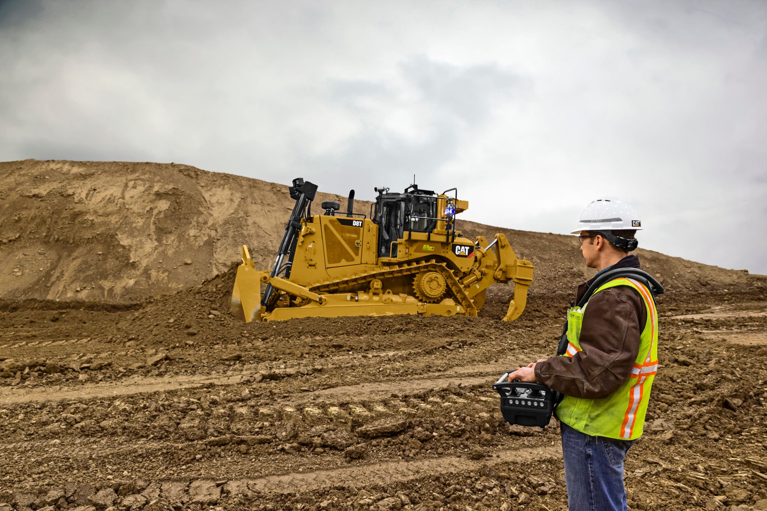 D8T remote control operation with Command for Dozing