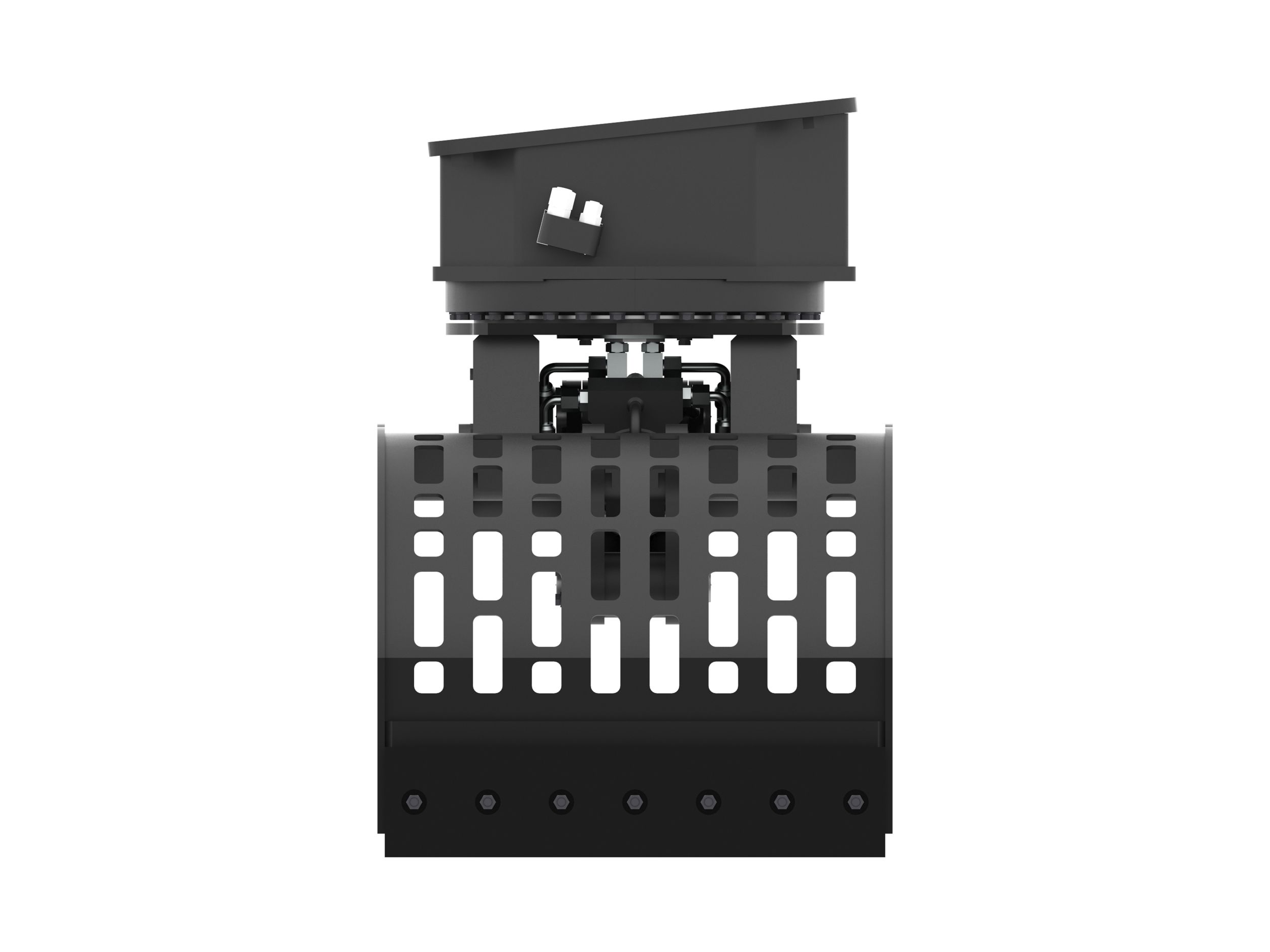 Vue du côté gauche