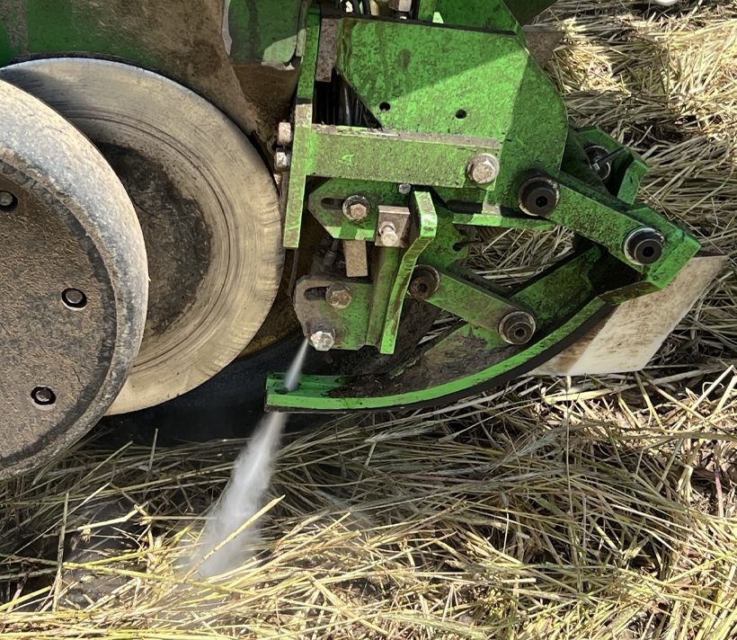 Agricultural water-jet system