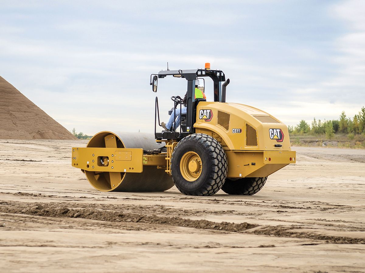 CS11 GC土工用振動ローラ | Cat | Caterpillar - ミニカー