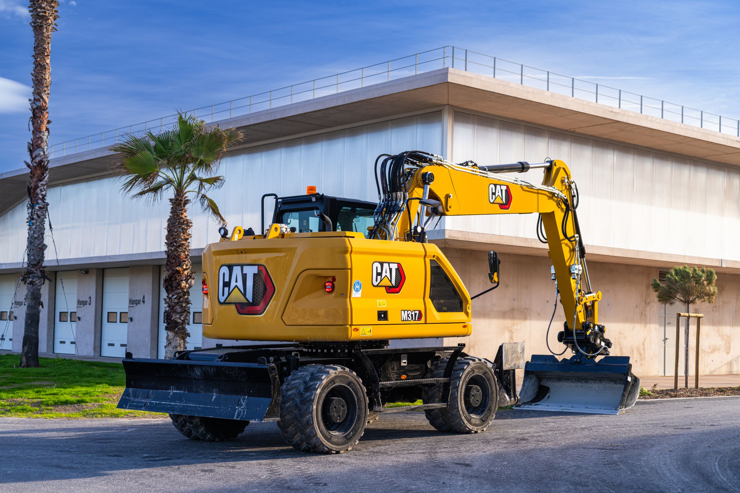 M317 Hjulburen grävmaskin
