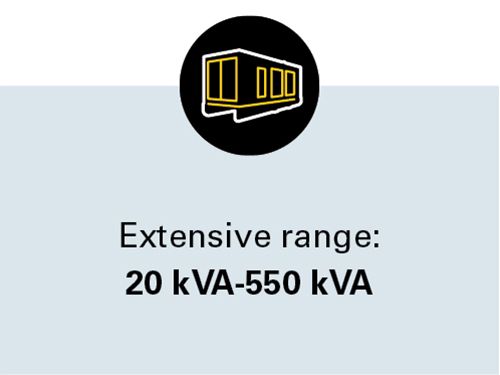 Rental generator sets