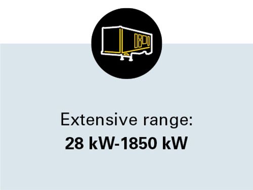 Rental generator sets