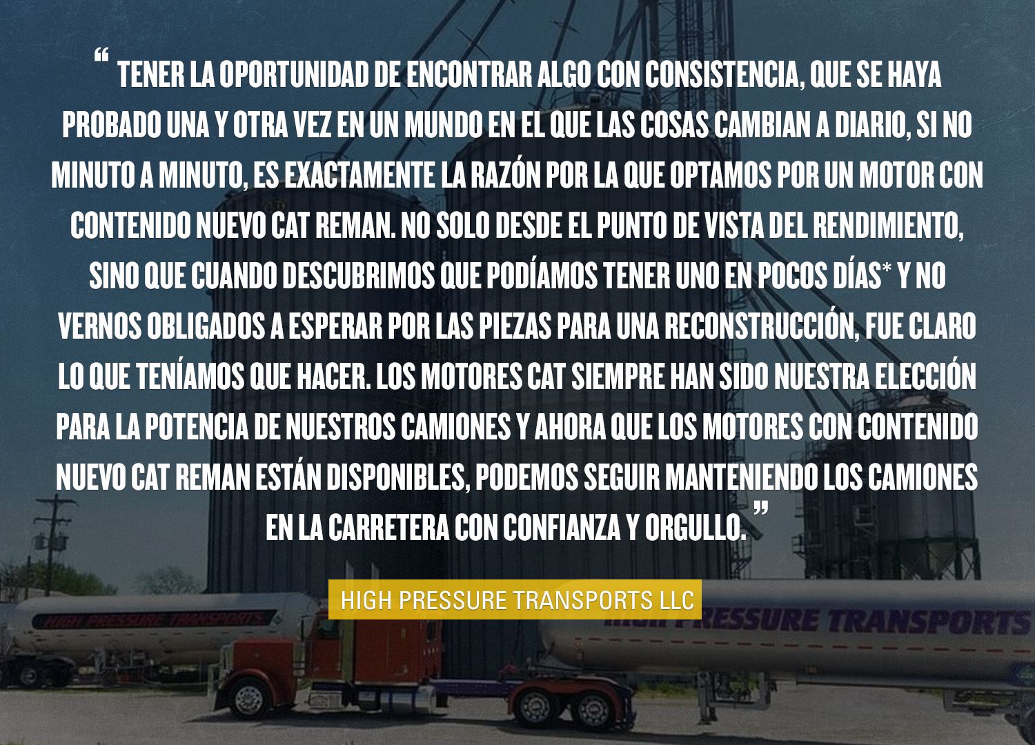 High Pressure Transports LLC