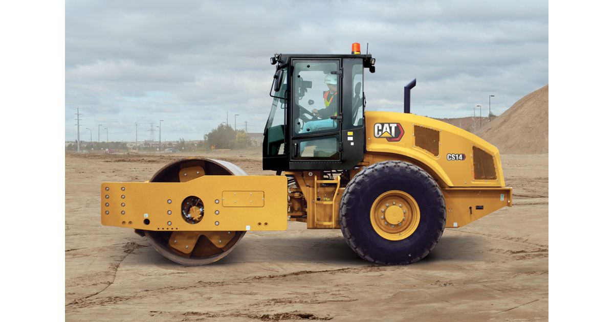 Cat CS14 Vibratory Soil Compactor - WesTrac