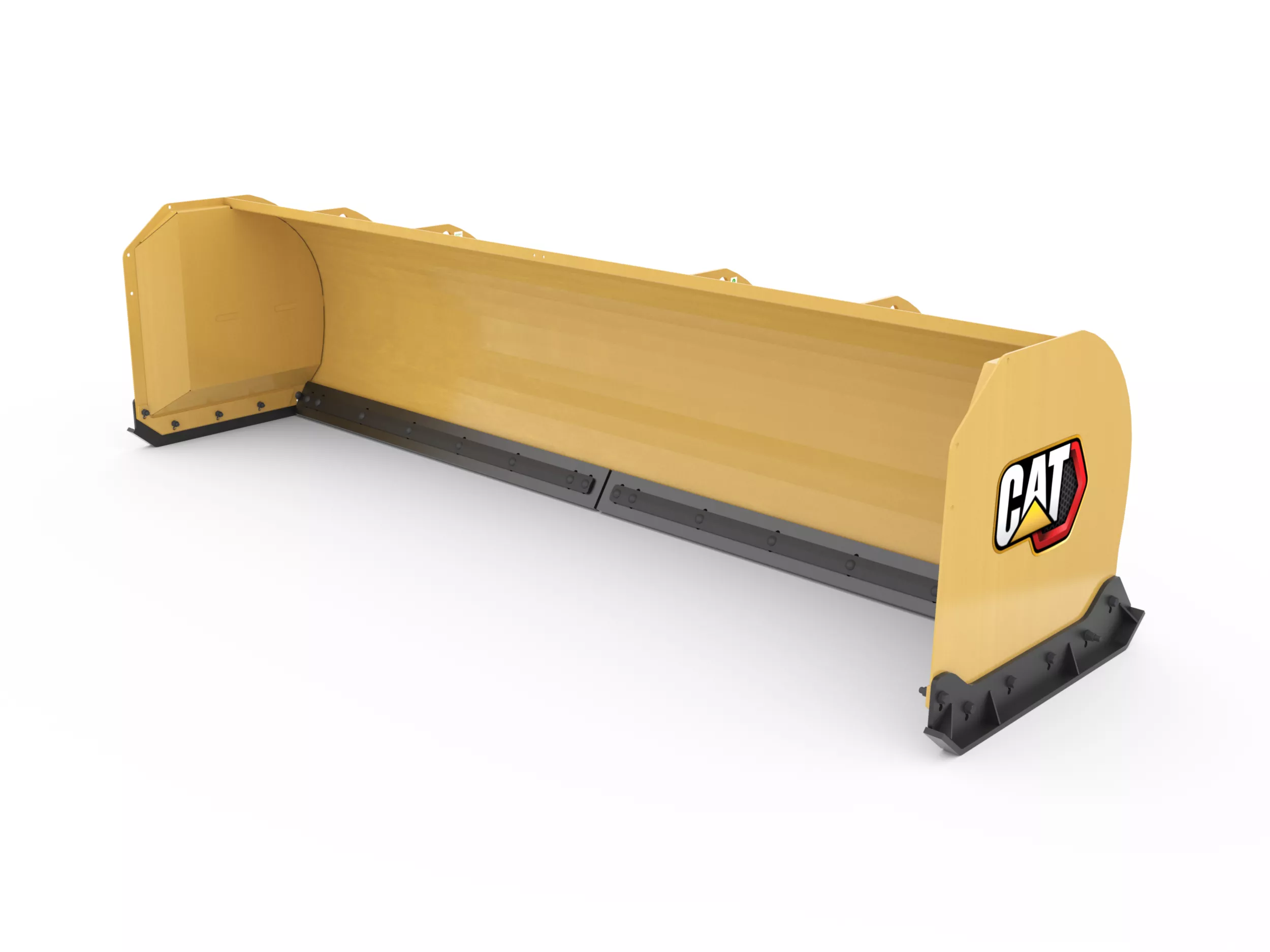 3,8 m (12 ft), attache compacte rigide, lame mobile en caoutchouc