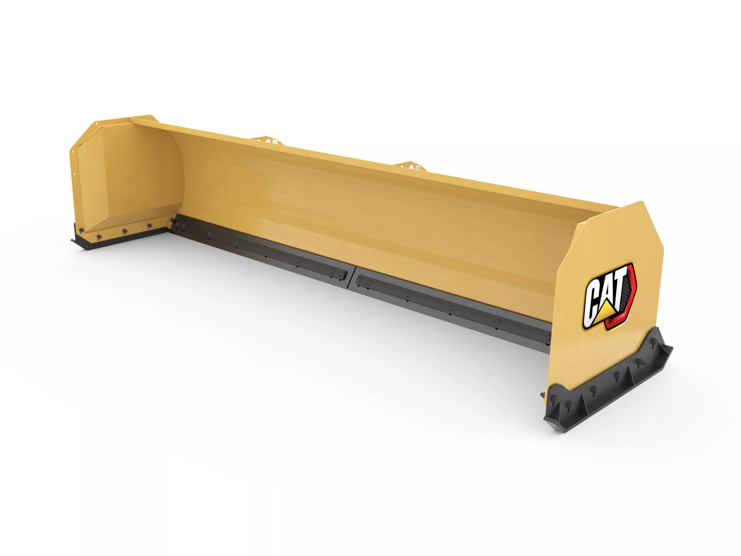 3.8 m (12 ft), Skid Steer Coupler, Rubber Fixed Edge