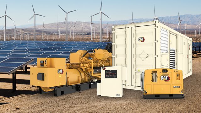 Gas products as part of microgrids