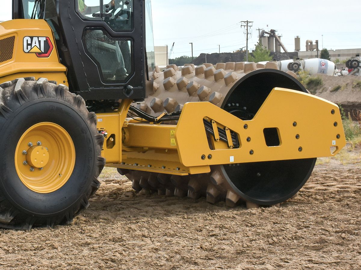 Cat CP11 GC vibratory soil compactor