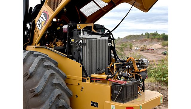 Serviceability on Cat CS10 GC vibratory soil compactors