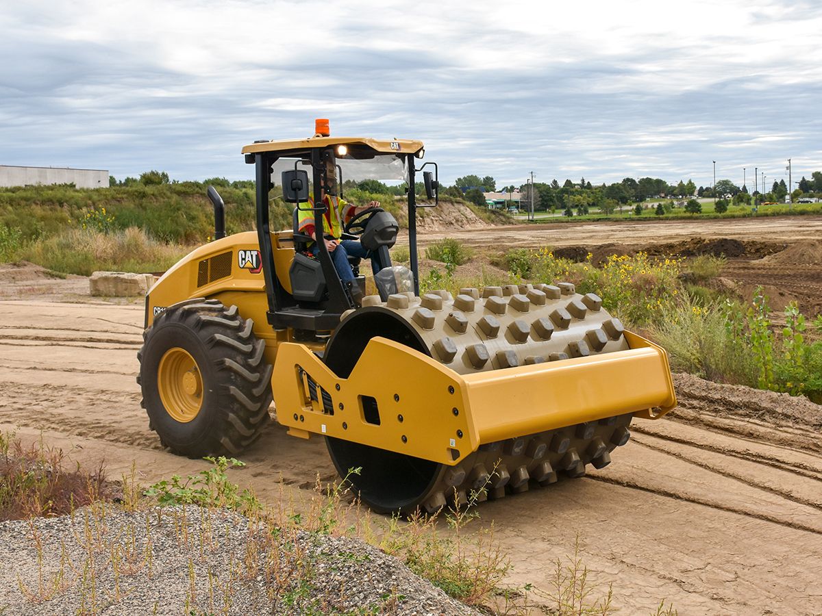 Cat CP11 GC vibratory soil compactor