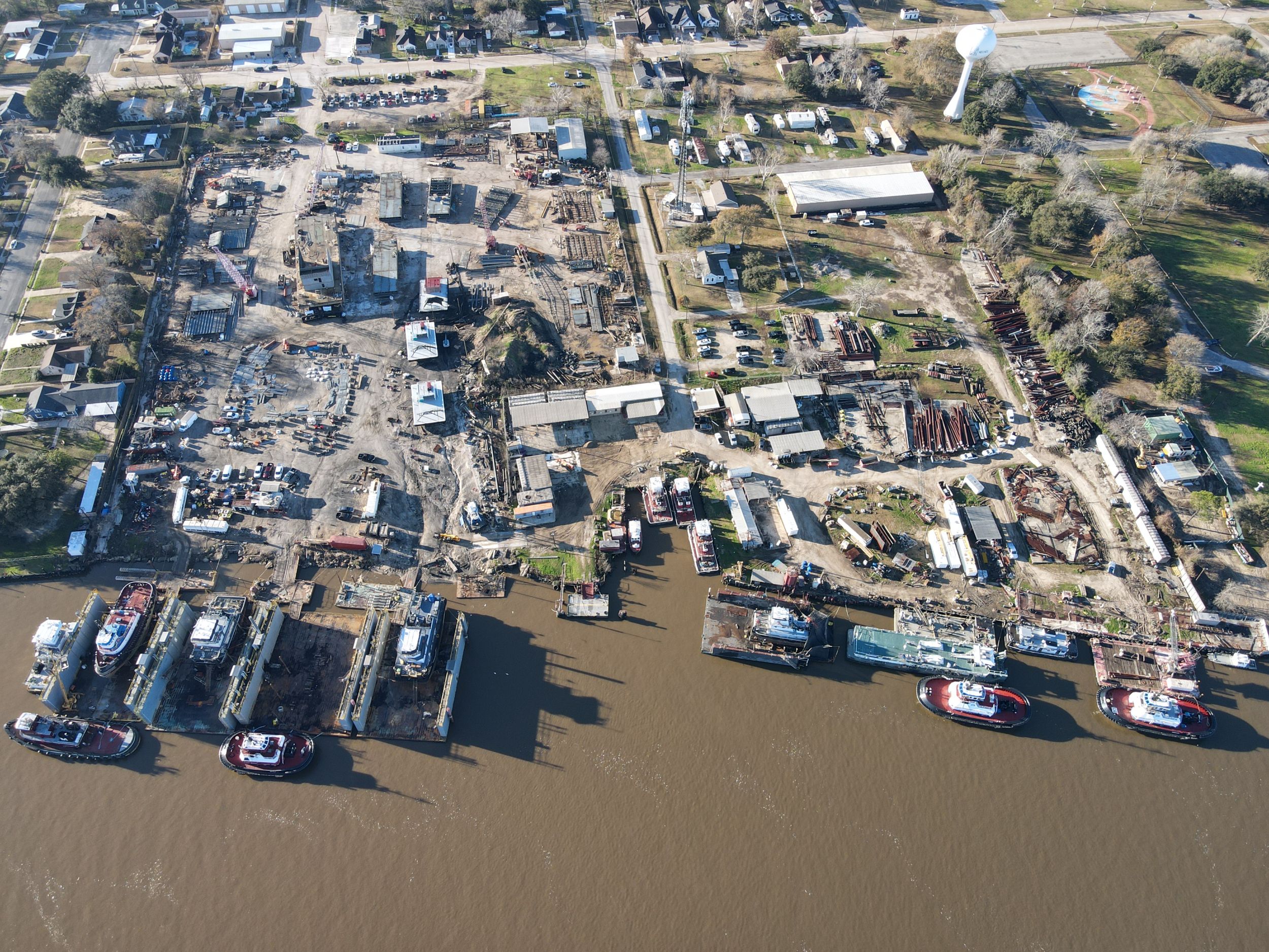 Sterling Shipyard Aerial Shot
