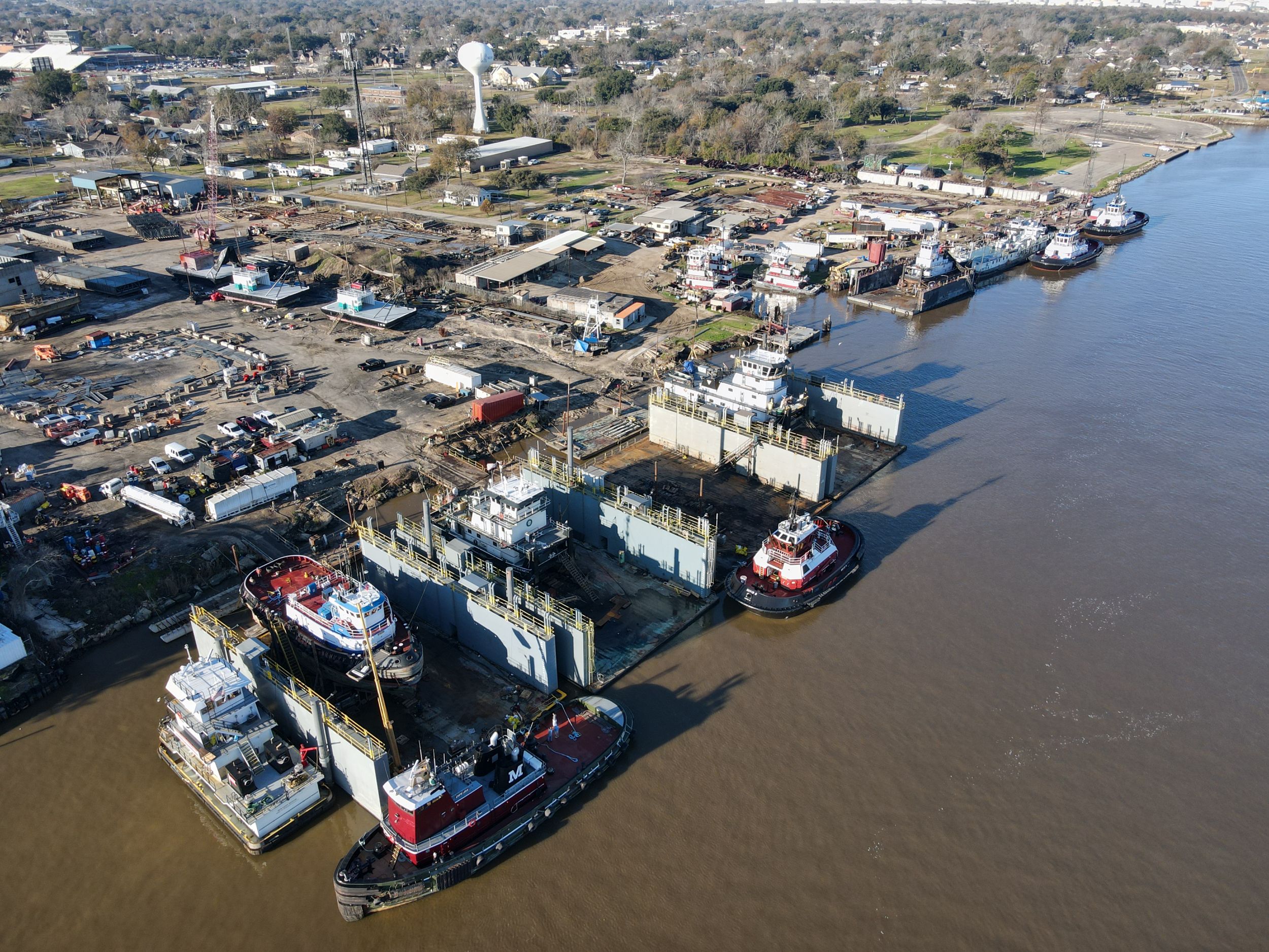 Sterling Shipyard Aerial Shot