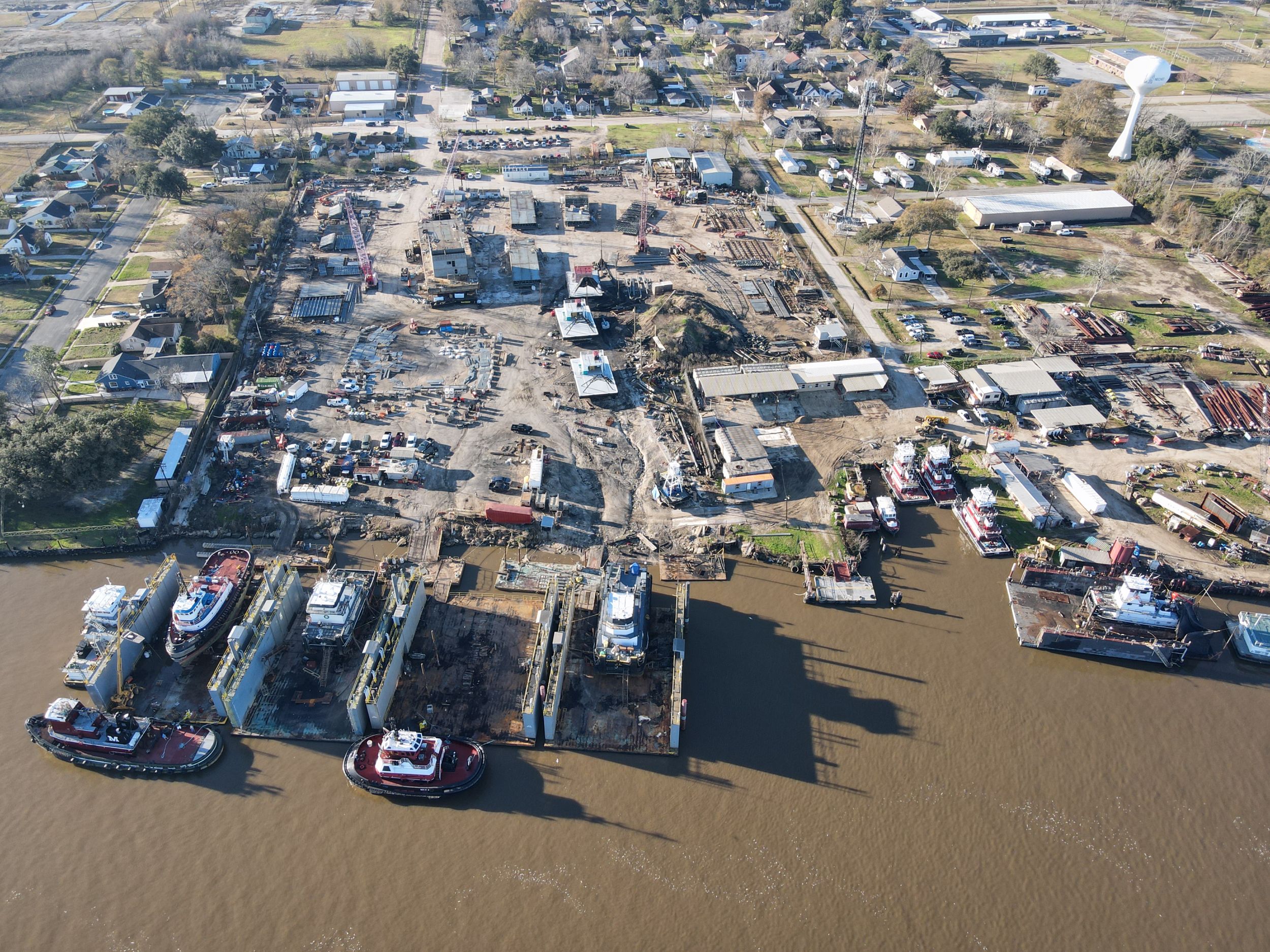 Sterling Shipyard Aerial Shot