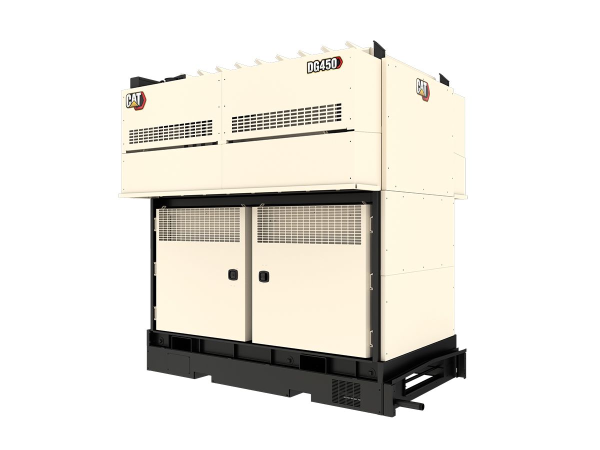 Cat DG450 Compact natural gas generator set