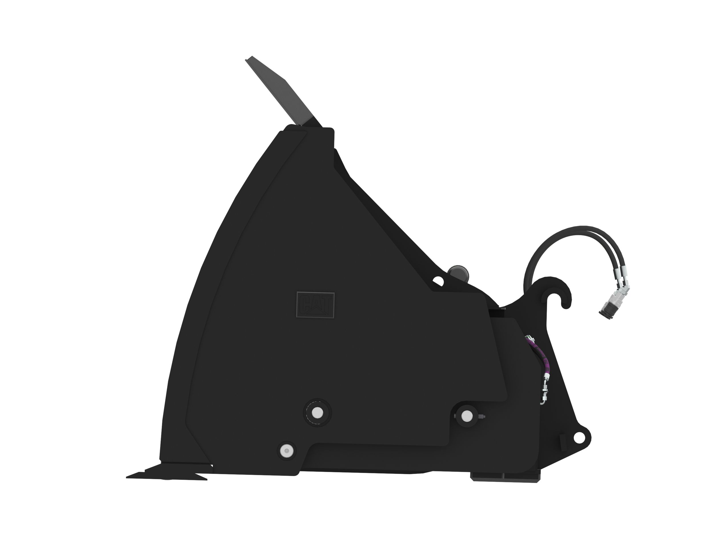 Vue du côté gauche