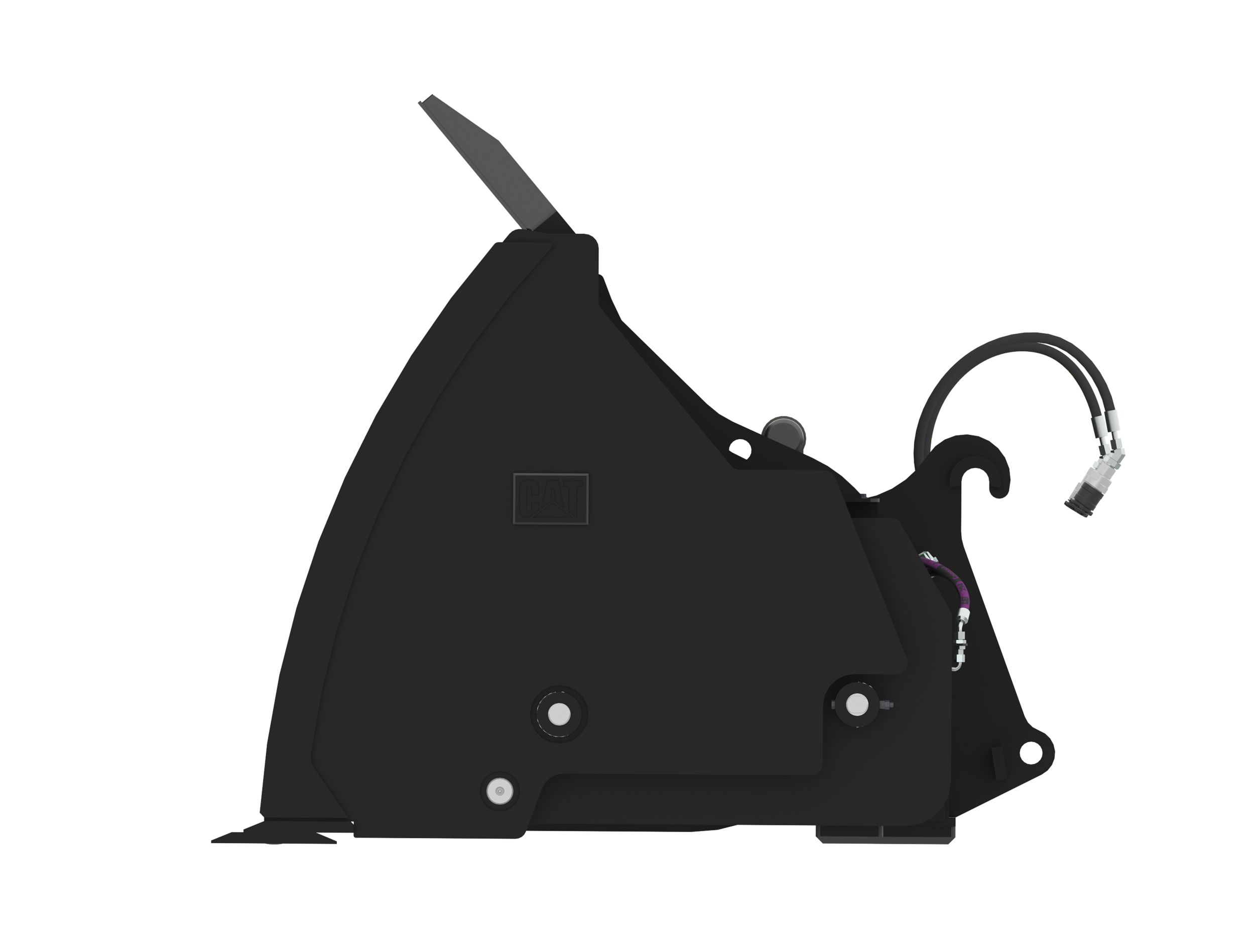 Vue du côté gauche