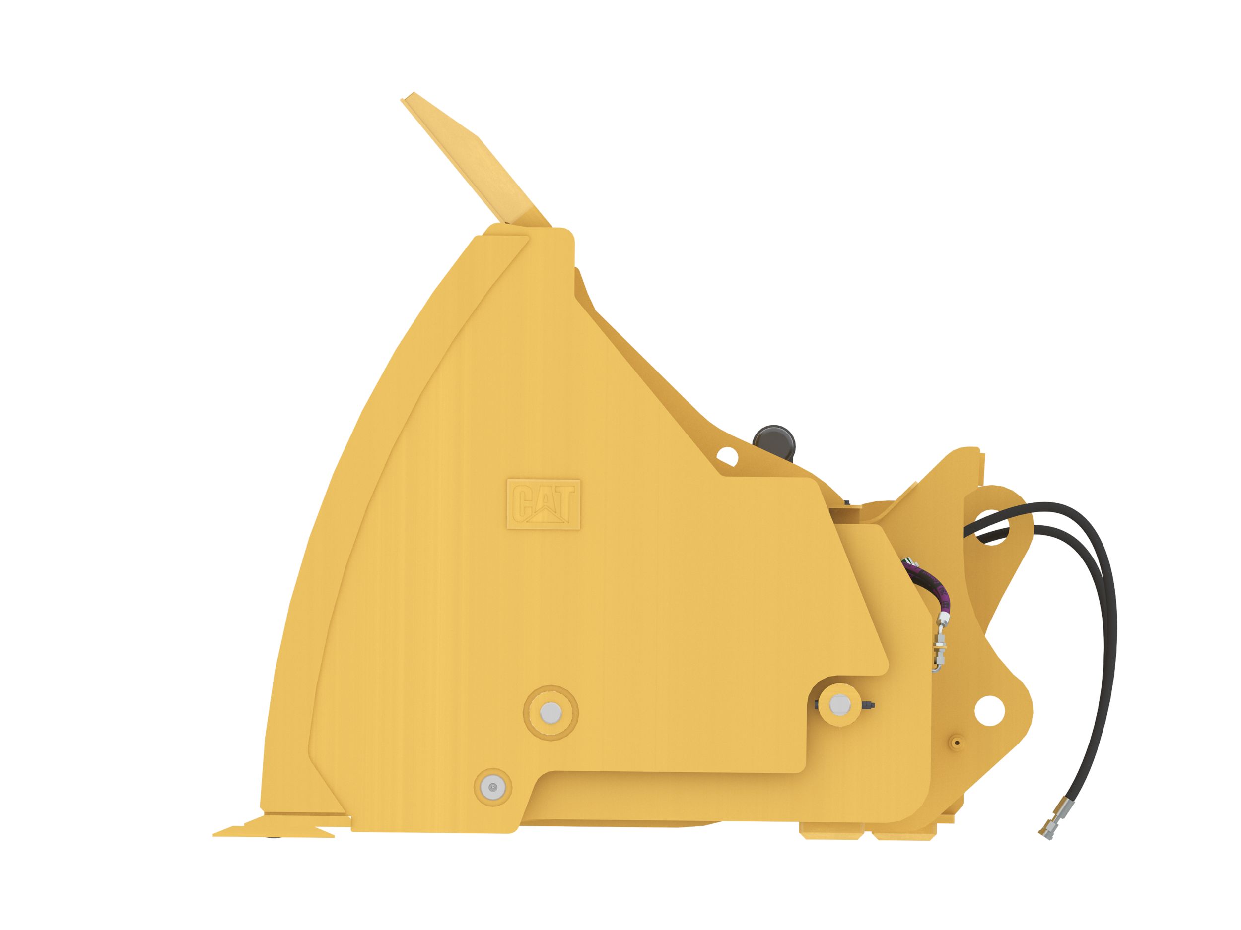 Vue du côté gauche