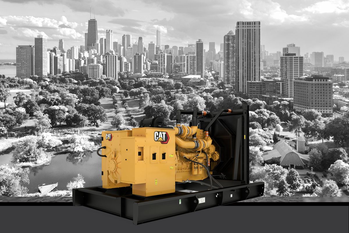 C18 (60 HZ) | 455-600 kW Diesel Generator