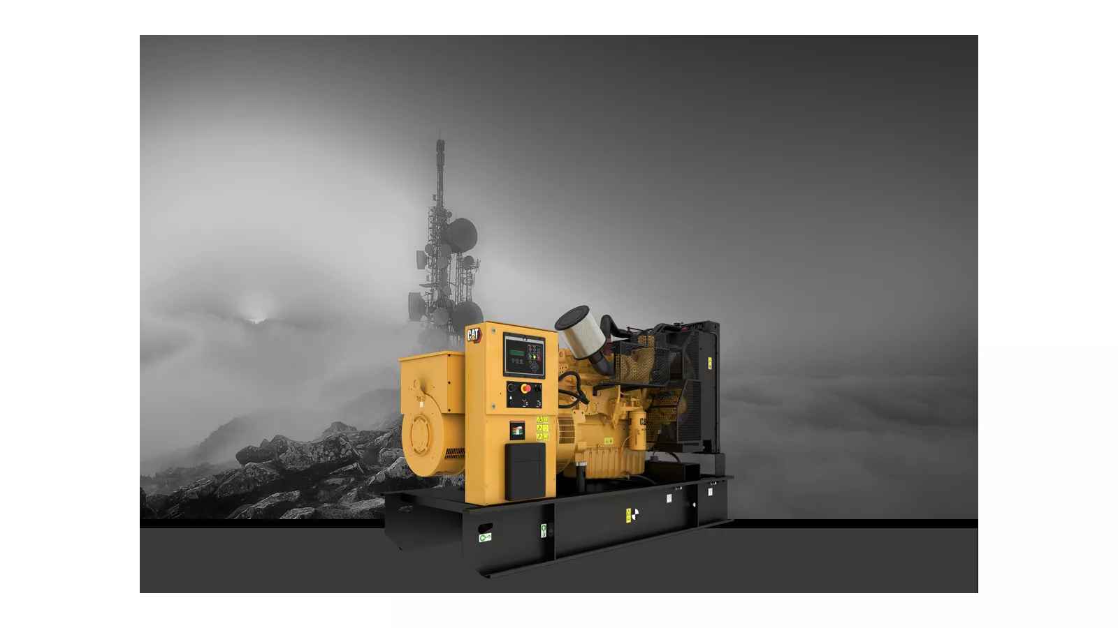 Caterpillar C9 diesel generator set