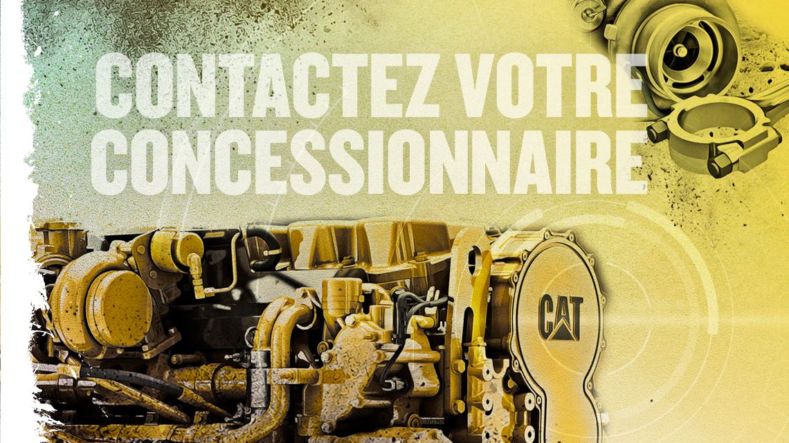FAITES CONFIANCE AU RÉSEAU DE CONCESSIONNAIRES CAT