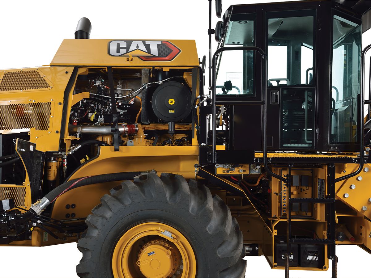 Servicability on the Cat RM500 road reclaimer/soil stabilizer