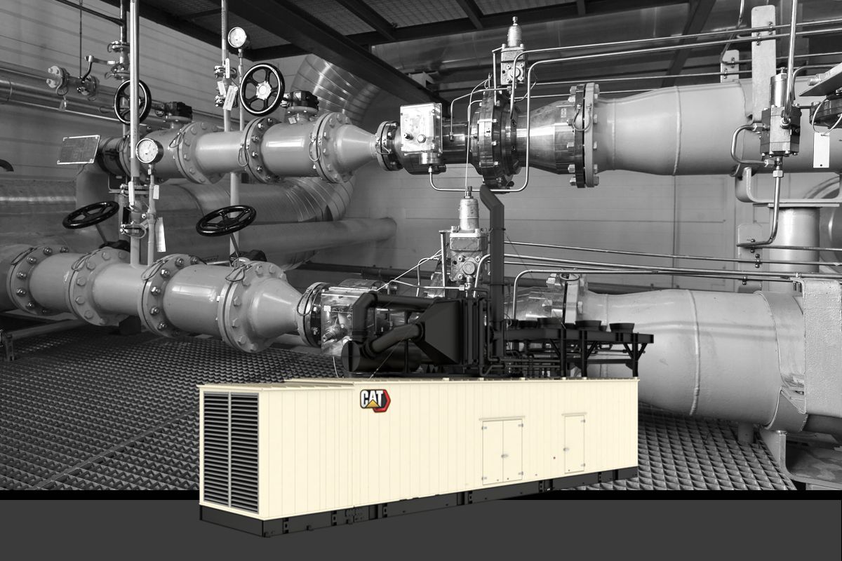 Cat G3516H Combined Heat and Power (CHP) Solution