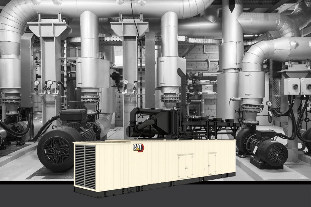 Cat G3520H Combined Heat and Power (CHP) Solution