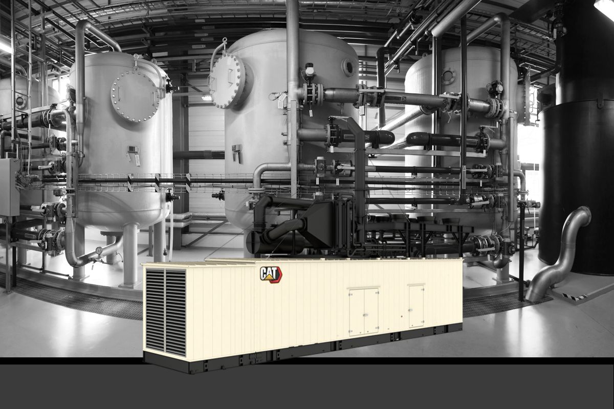 Cat G3512H Combined Heat and Power (CHP) Solution