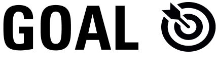 Goal with a target icon