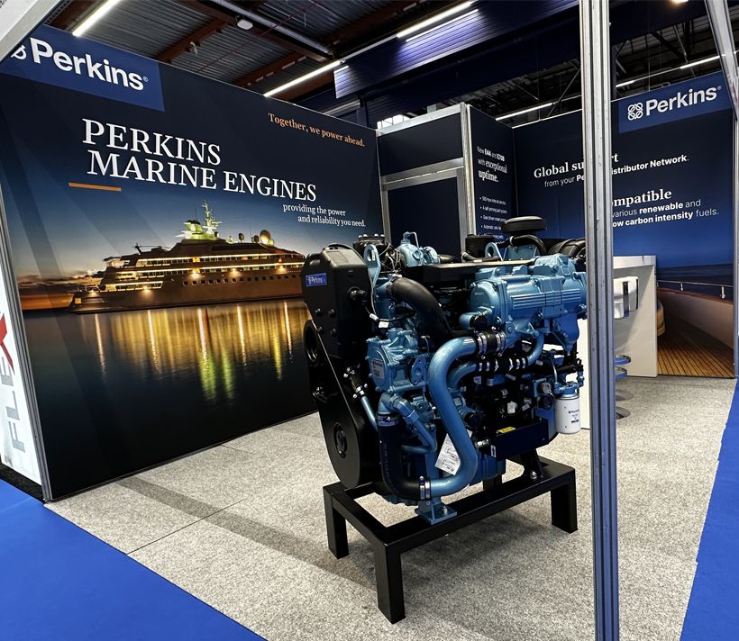 METS exhibition stand