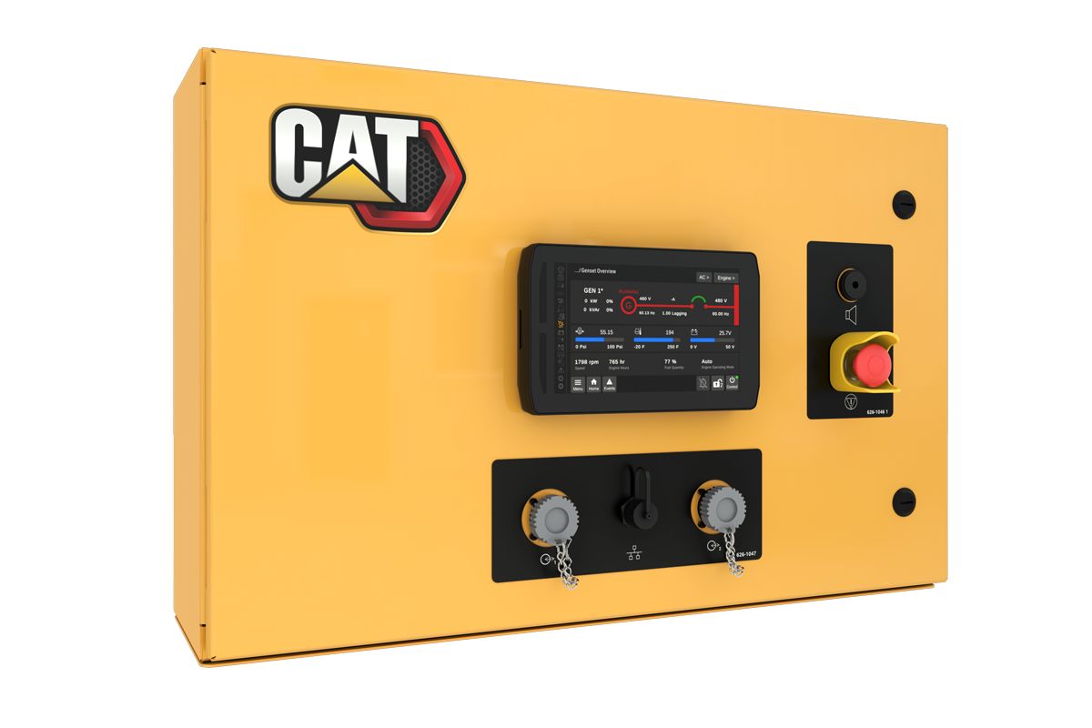 Image of Cat® Energy Control System 100 (Cat ECS 100) control panel