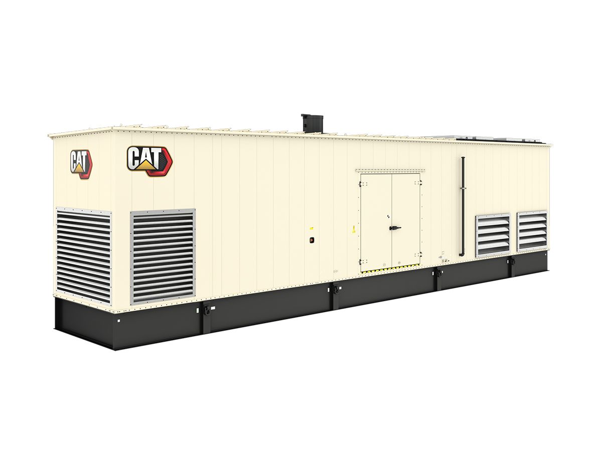 Factory enclosure for Cat® 3516C diesel generator sets