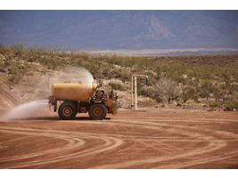 789D autonomous water truck